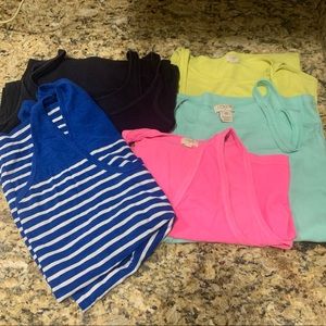✨2 for $5✨ FIVE JCrew Tanks